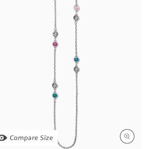 Brighton Elora Gems Dots Long Necklace NWT